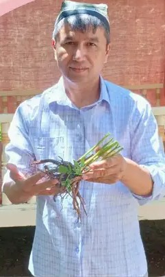 Портрет агронома Абдурахмана Саидова